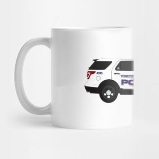 Yorktown NY Police Car Mug